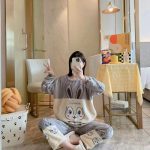 انواع لباس خانگی حوله ای وارداتی